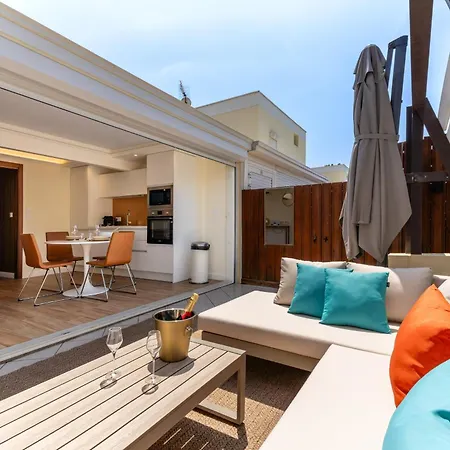 31 - Terrace - Clim - Parking - Village Naturiste شقة *
